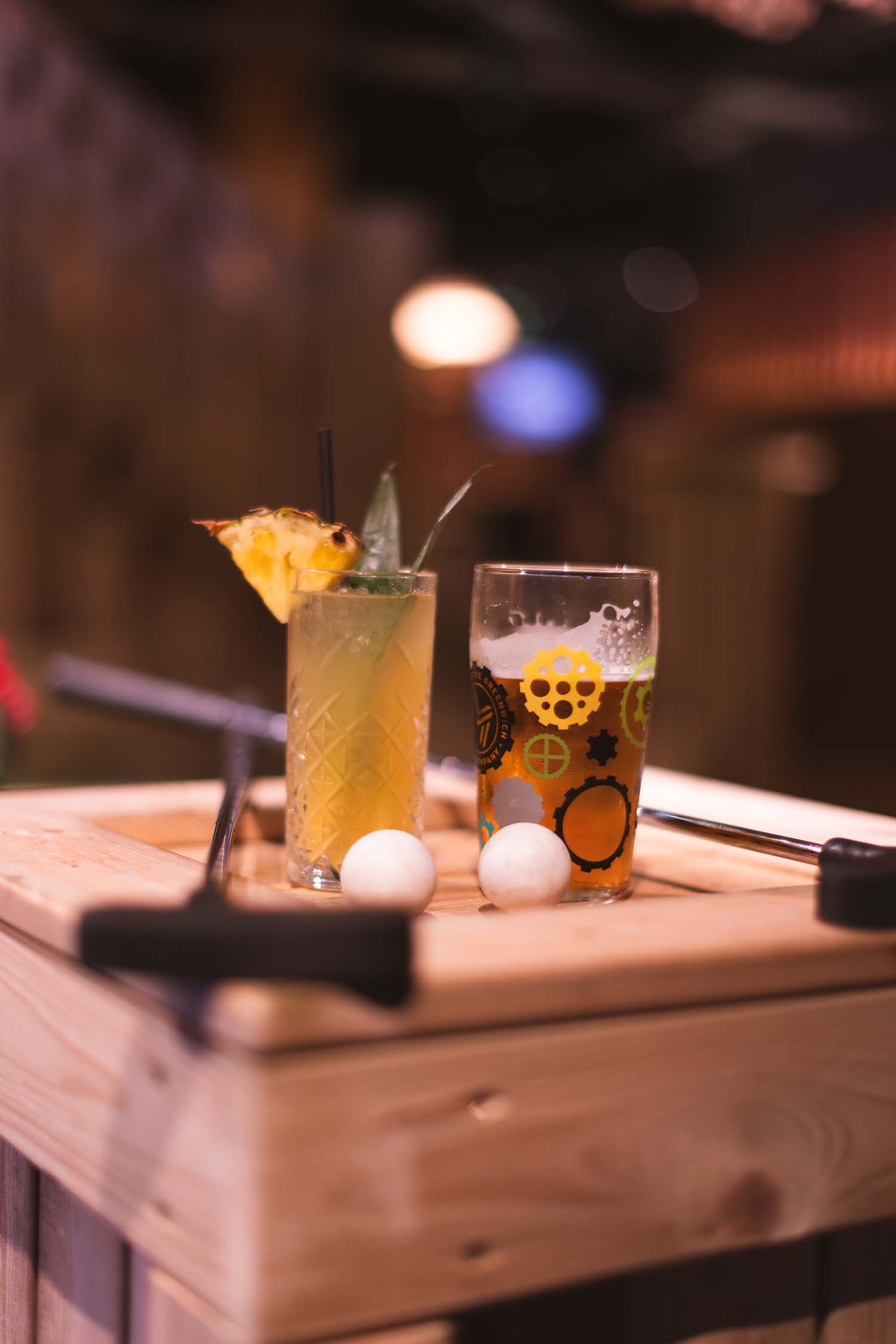 Play. Drink. package at Spinners