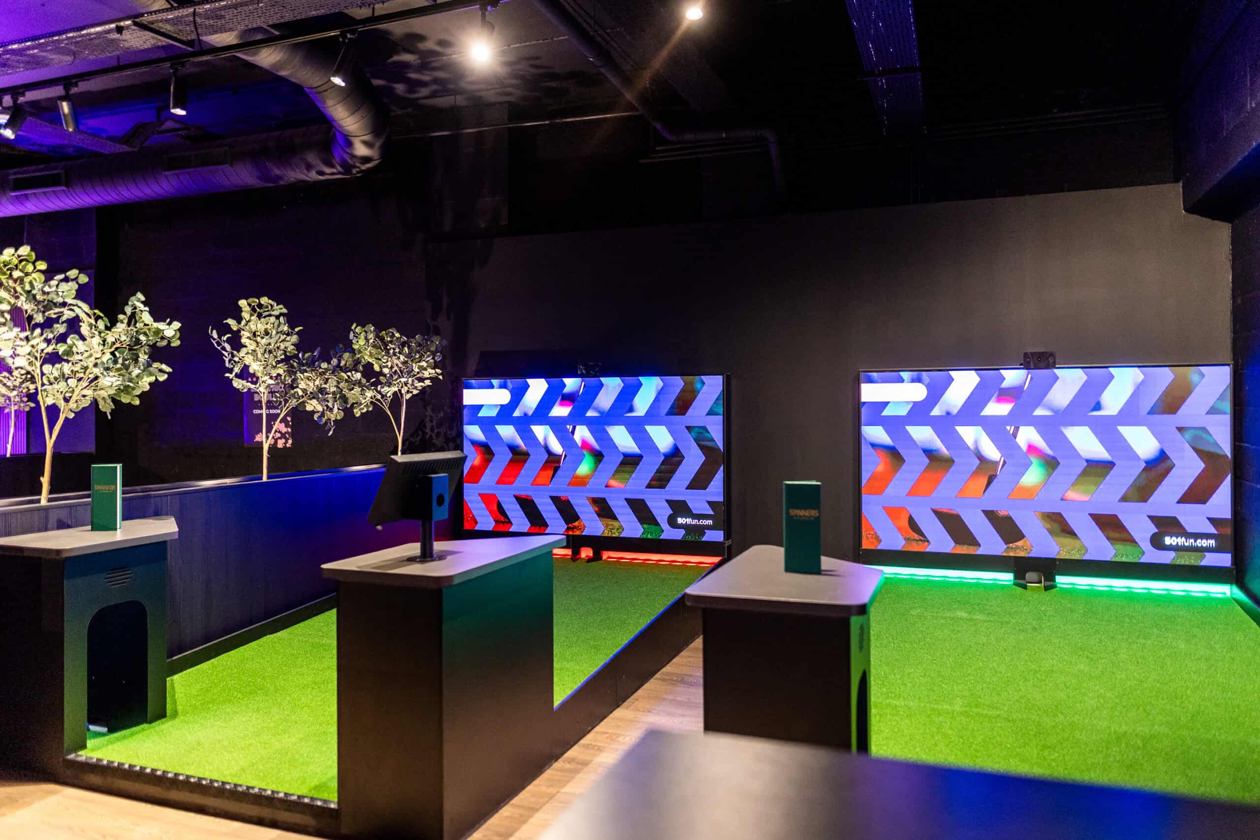 Interactive Golf at Spinners Plymouth